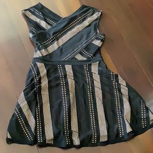 Black and Tan BCBGMAXAZRIA dress size M